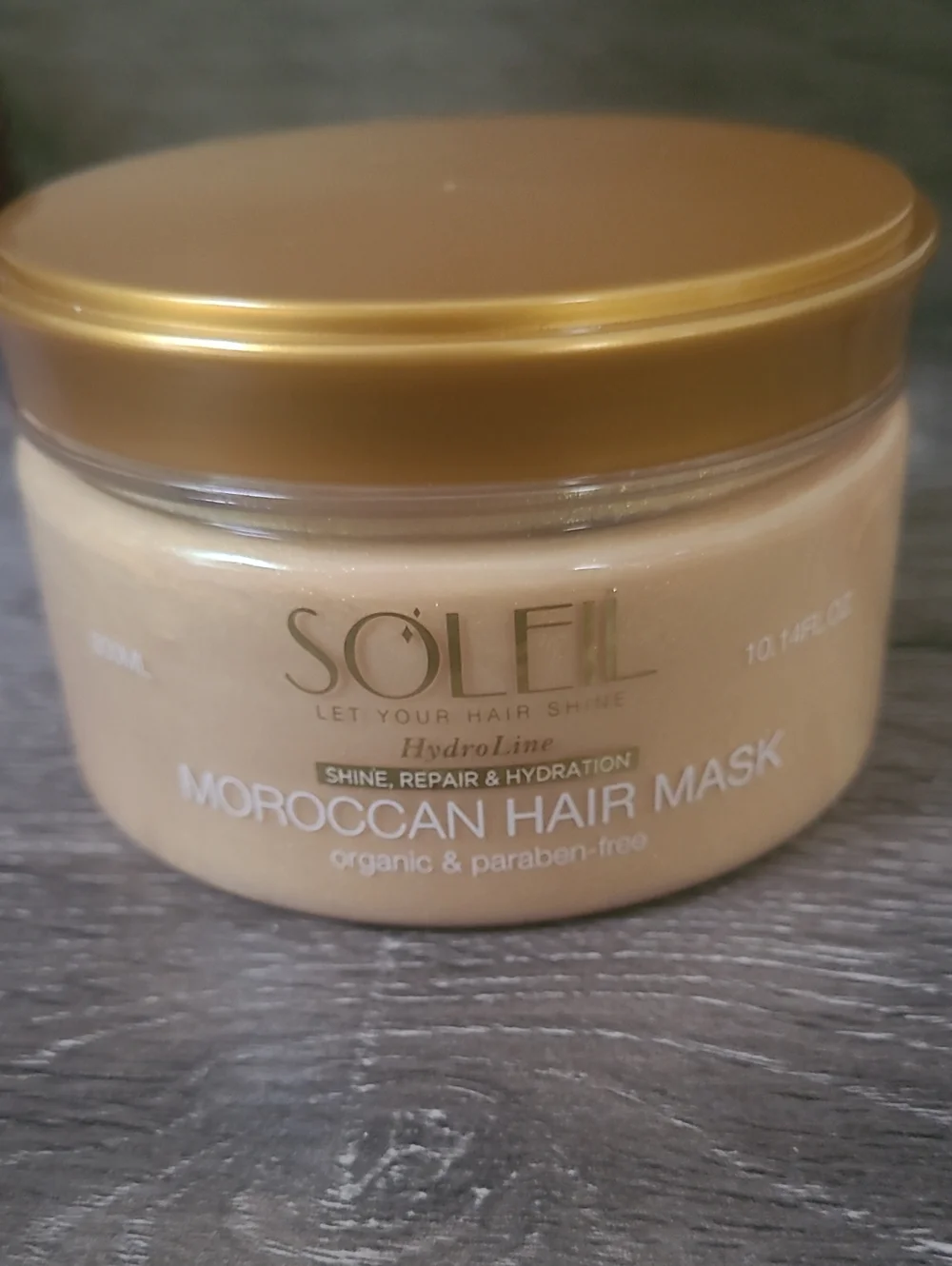 Soleil Moroccan Hair Mask - Golden Cream Hydration